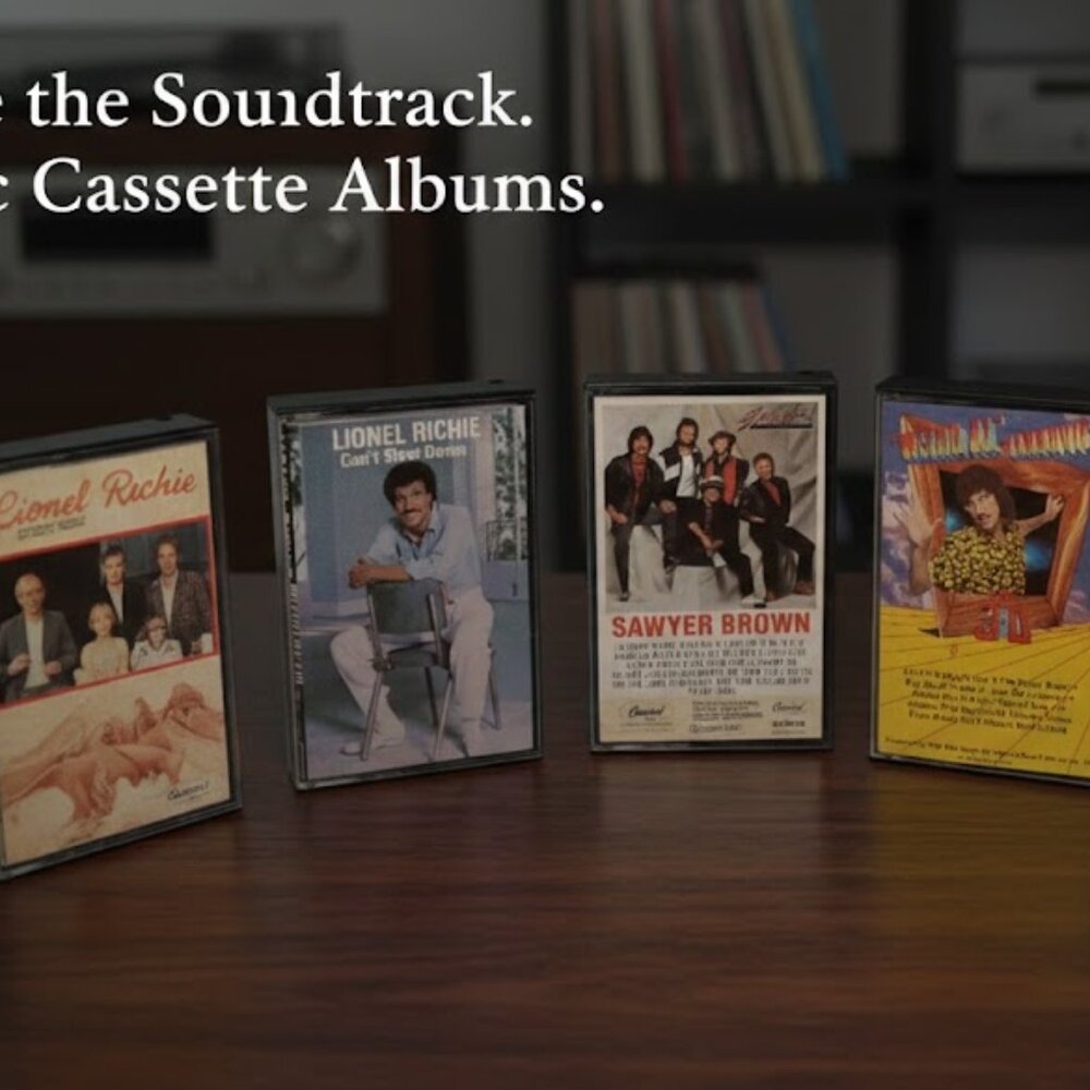 Cassette Tape Collection - 5 Tapes Included
